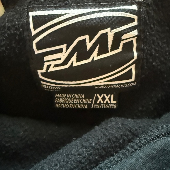 Flying Machine Factory FMF Flag American Made Hraphic Recoil Hoodie XXL Black - Picture 8 of 9